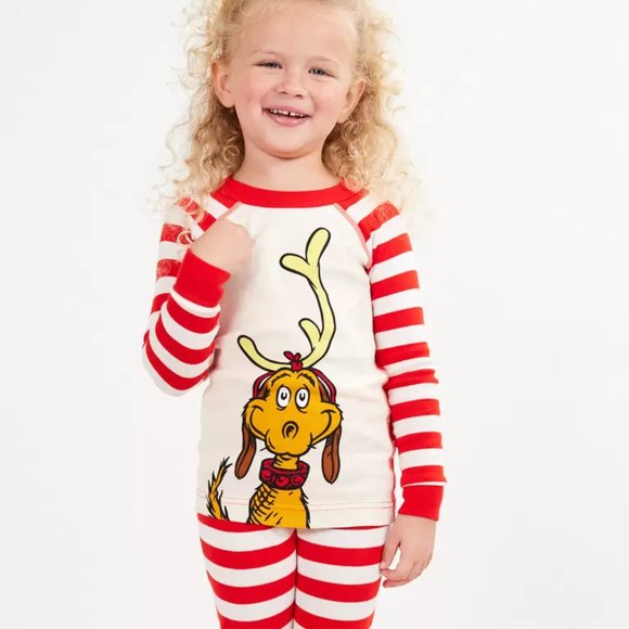 NWT Hanna Andersson Dr. Seuss Character Long John Pajama Set - Picture 3 of 8